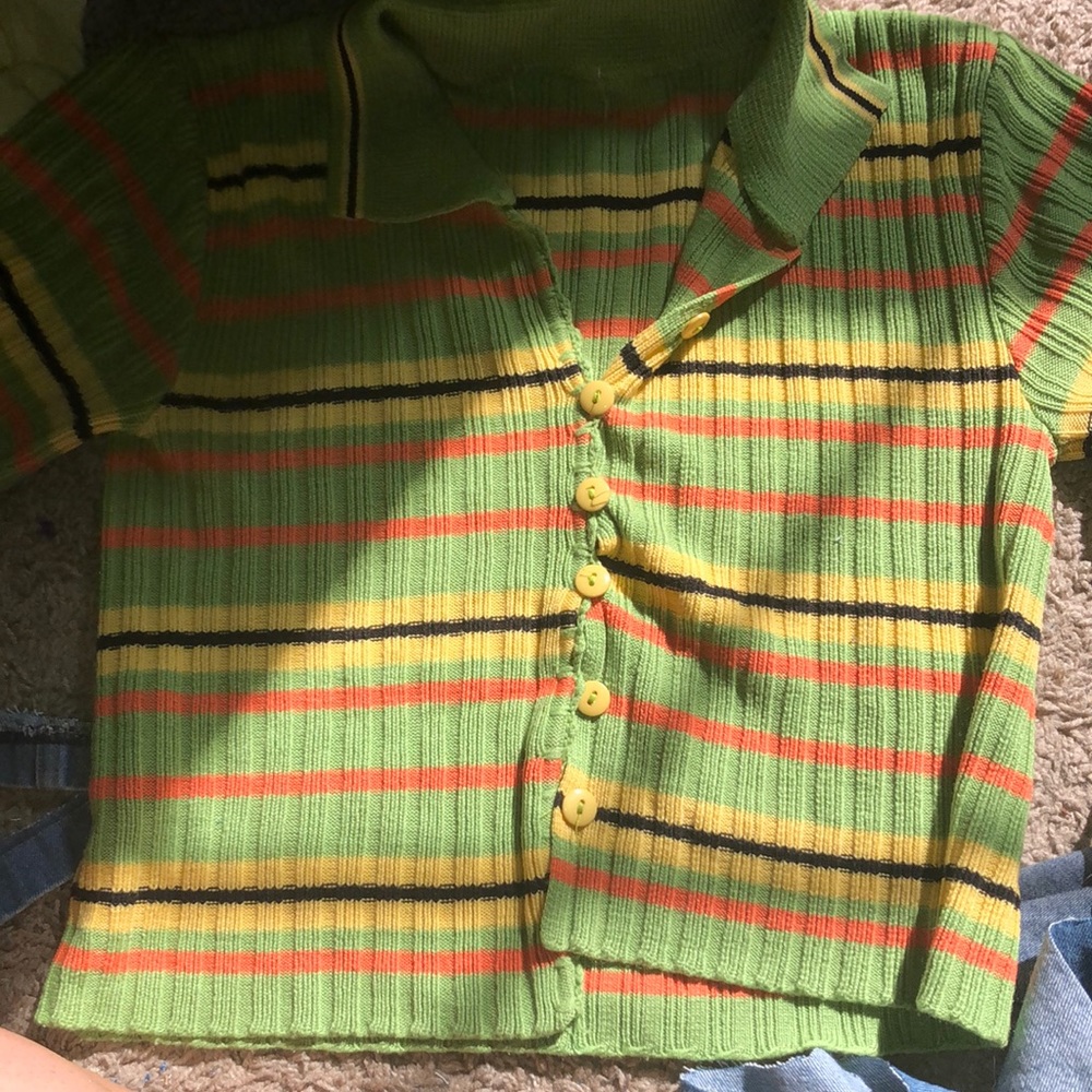 Short sleeve, Cardigan top